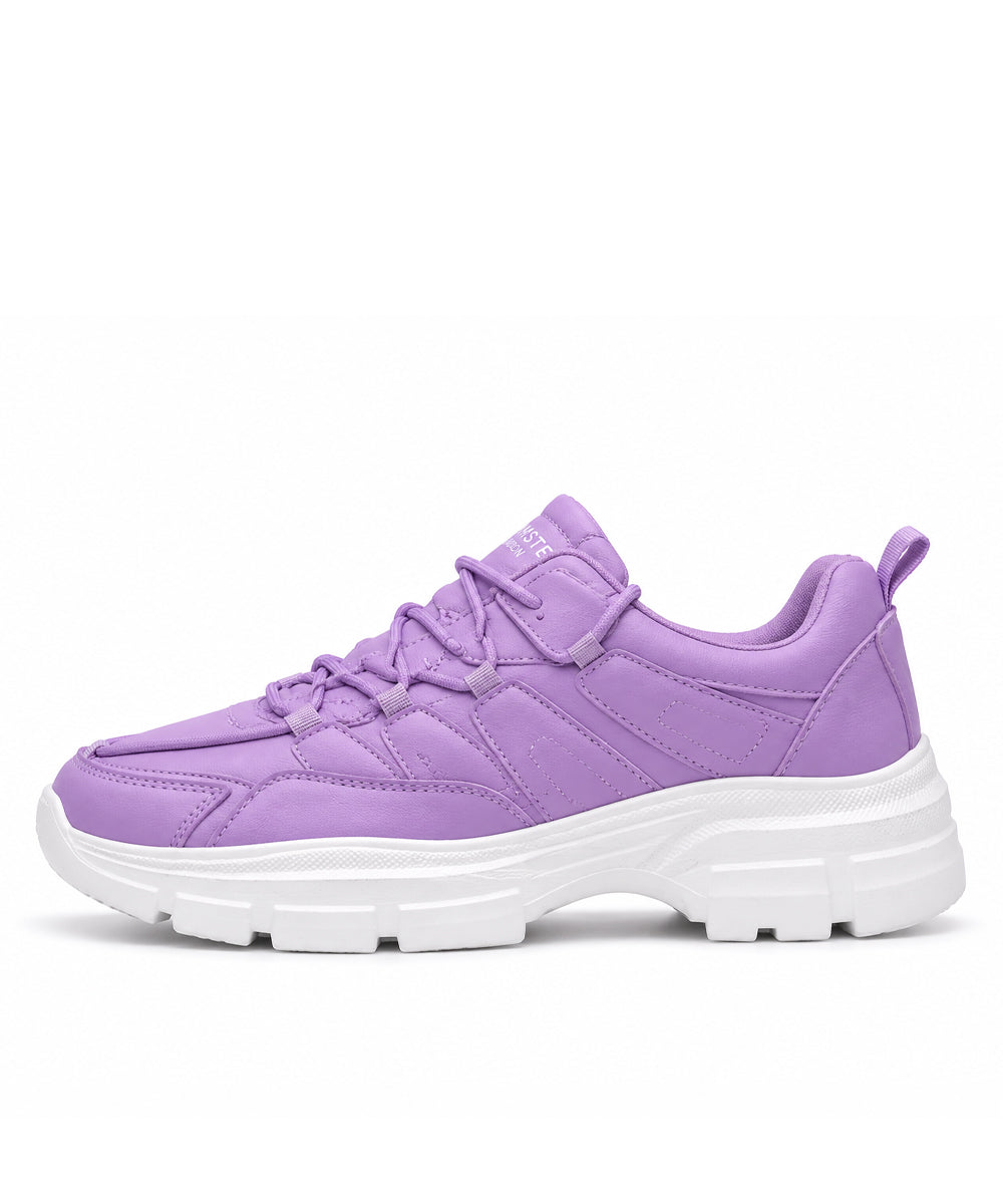 Hamster London Mousehole Purple Party Sneakers