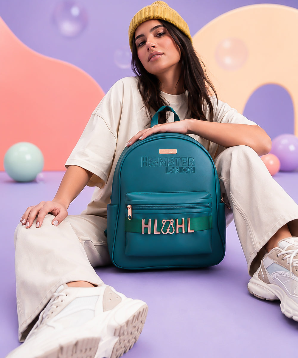 Hamster London Melissa Backpack Teal
