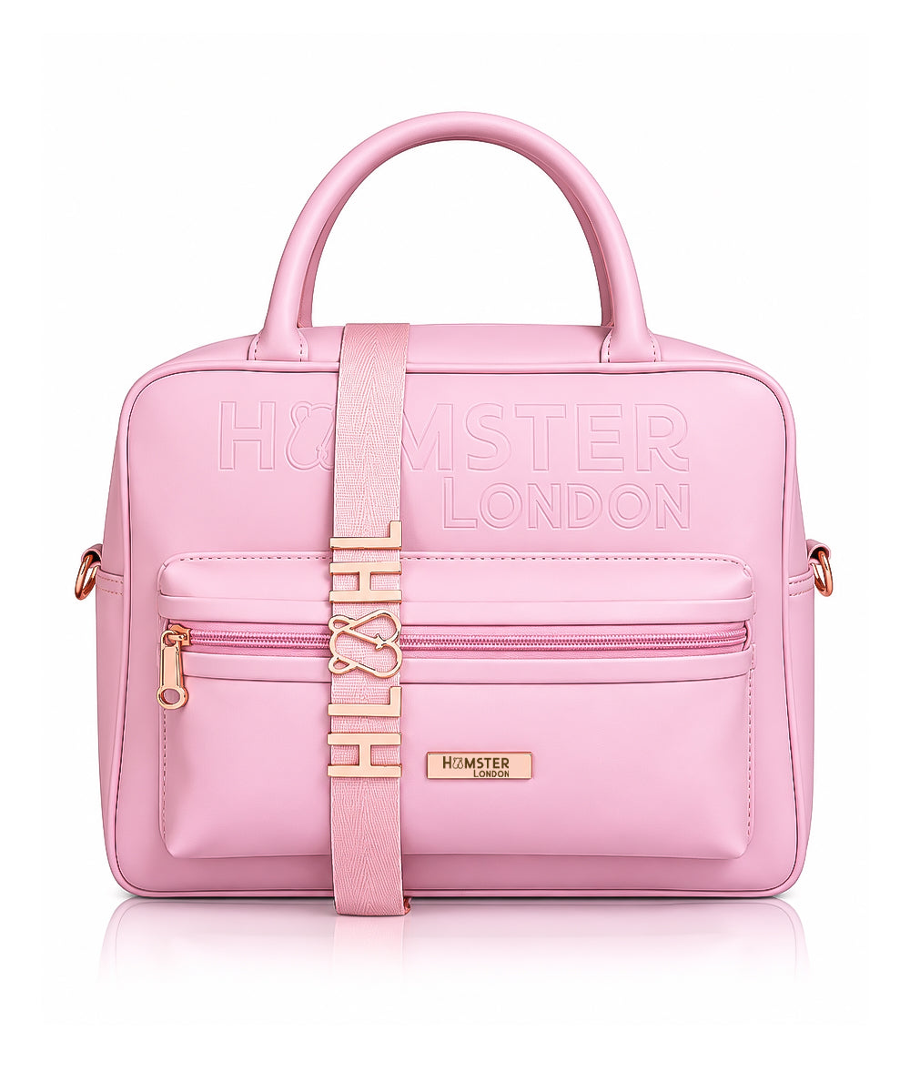 Hamster London Melissa Hand Bag Pink