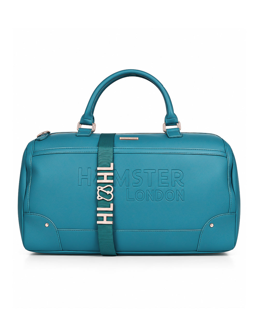 Hamster London Melissa Travel Duffle Bag Teal