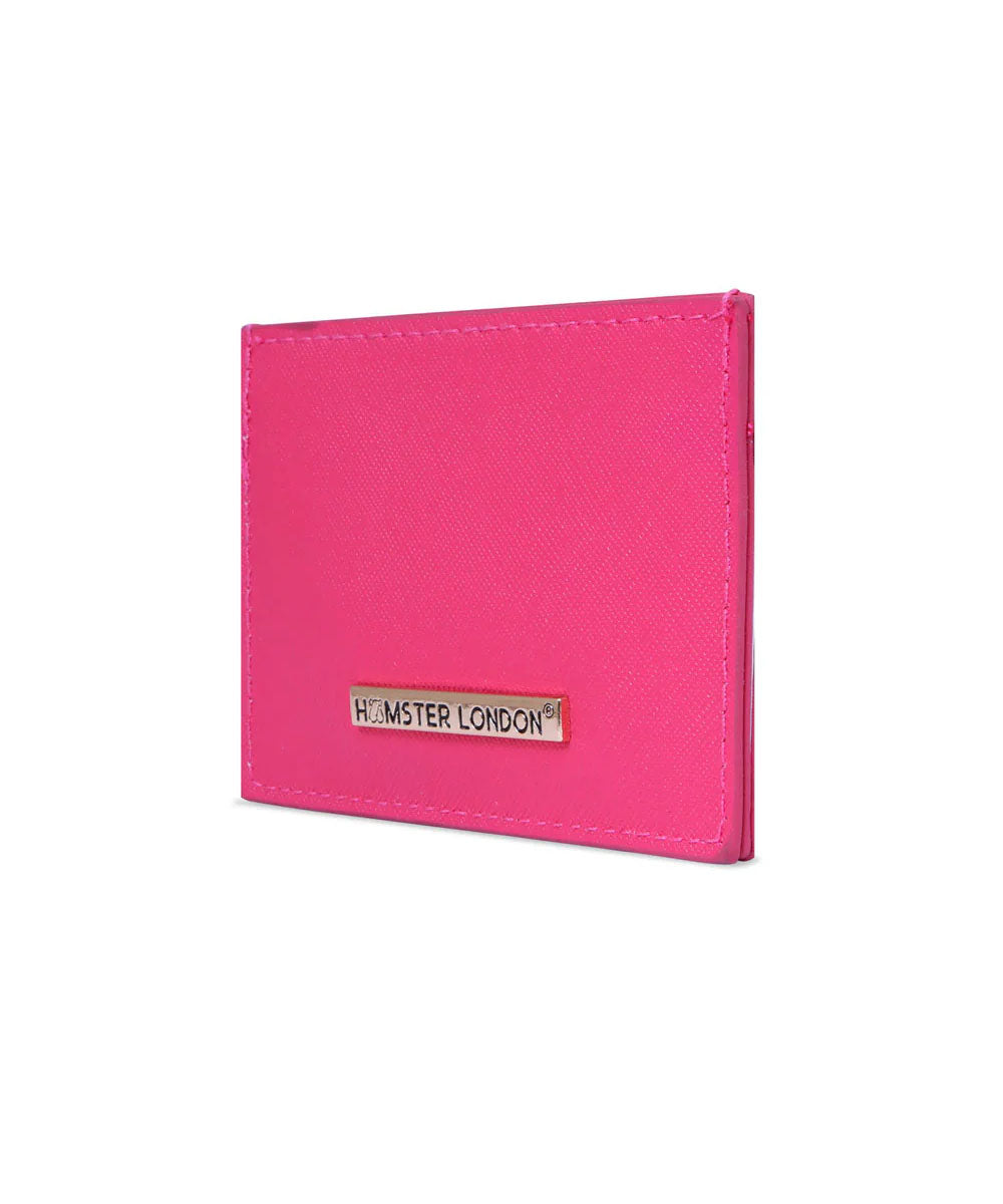 Hamster London Ted H Limited Edition Card Holder Hot Pink