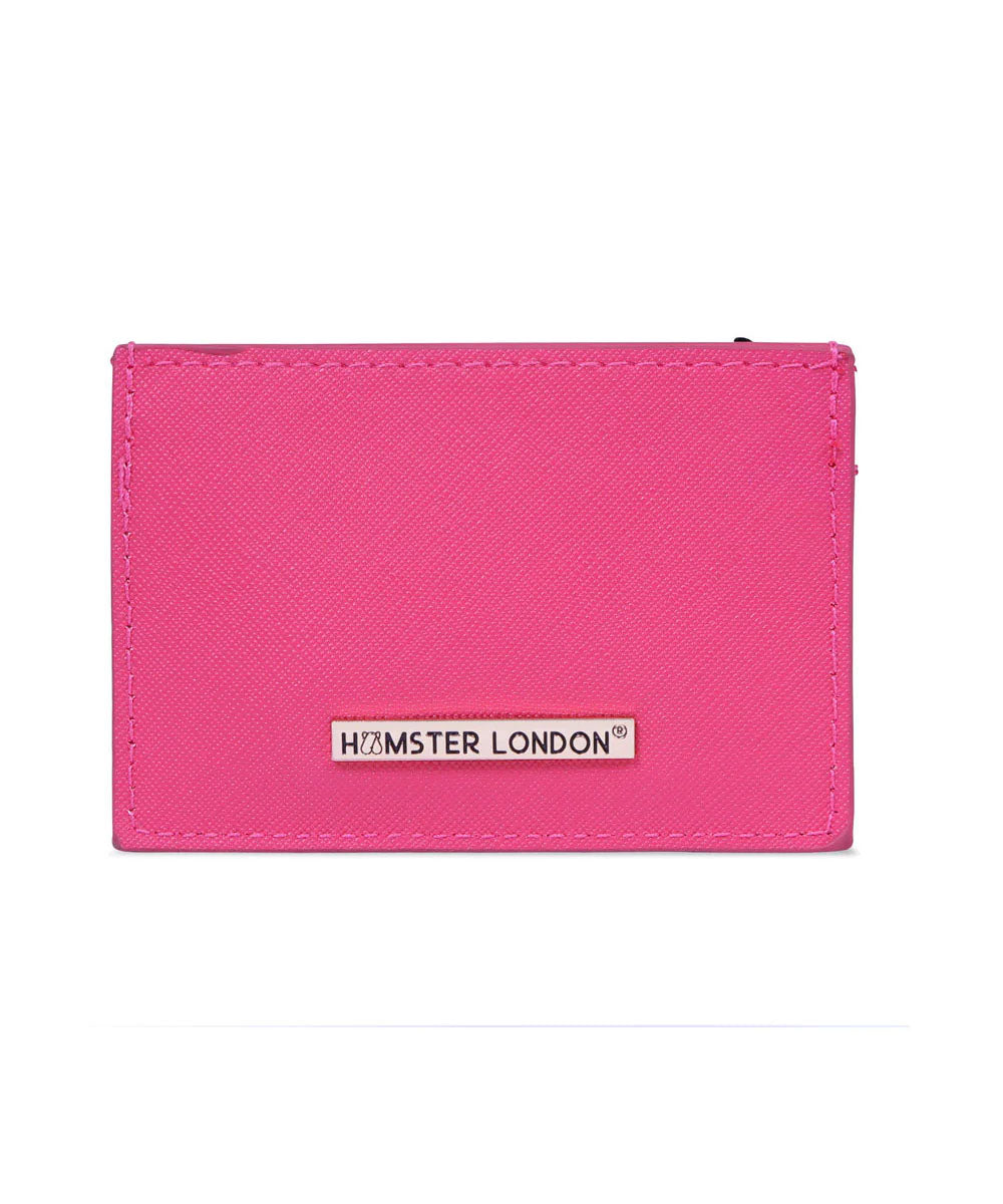 Hamster London Ted H Limited Edition Card Holder Hot Pink