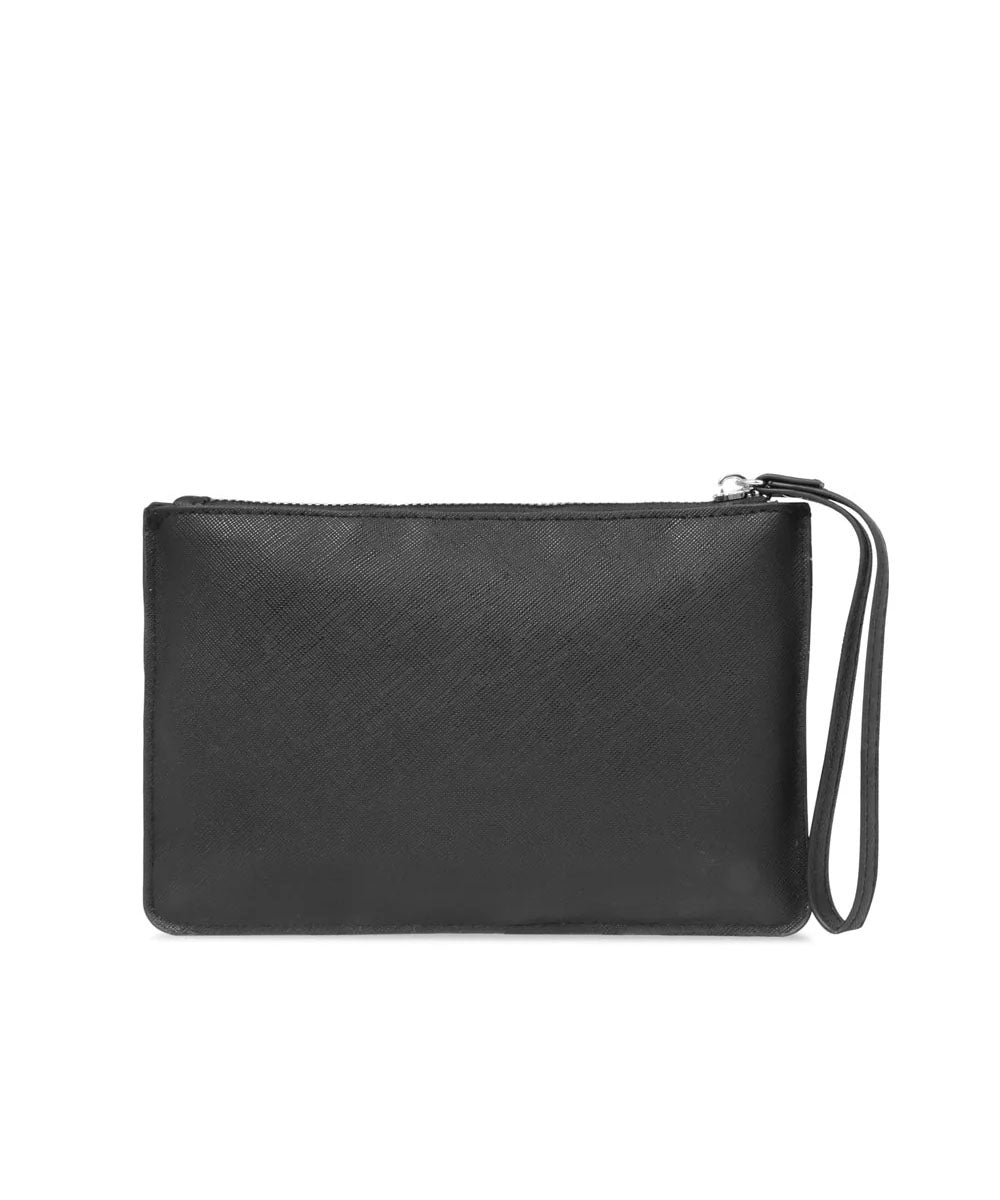 Hamster London Ted H Limited Edition Double Zip Pouch Black