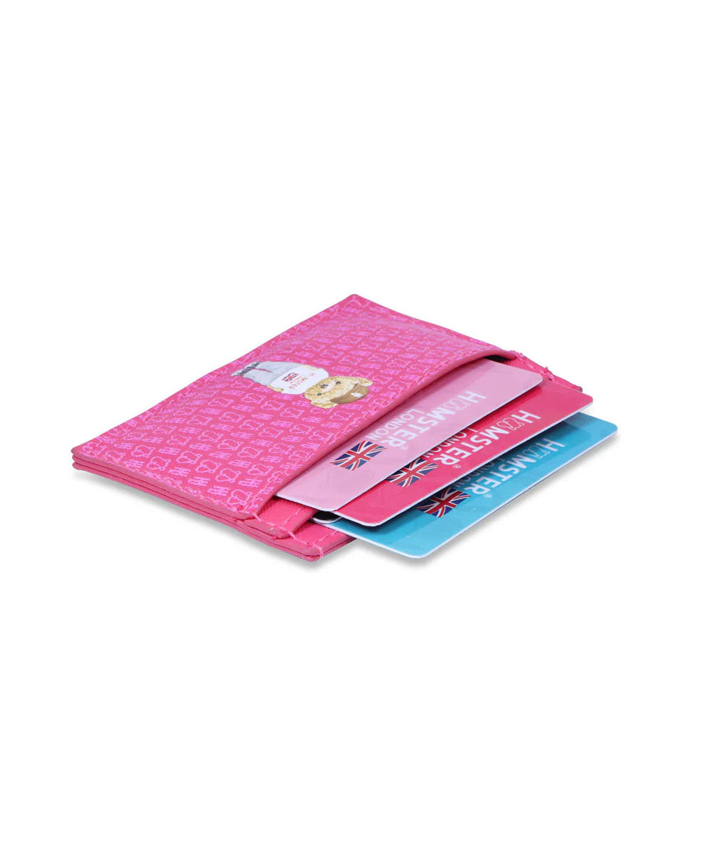 Hamster London Ted H Limited Edition Card Holder Hot Pink
