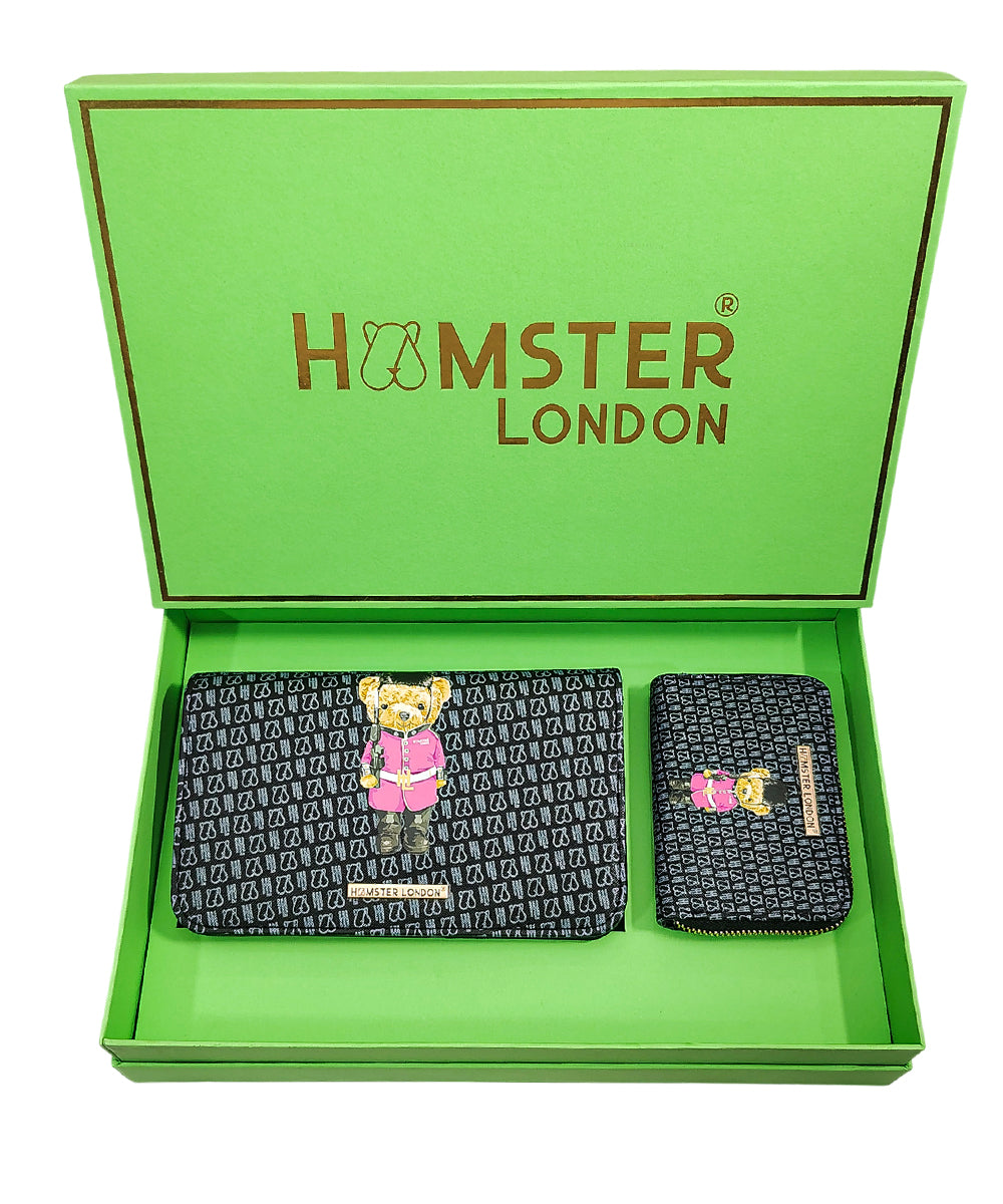 Hamster London limited edition Party Sling With Wallet Gift Black Box