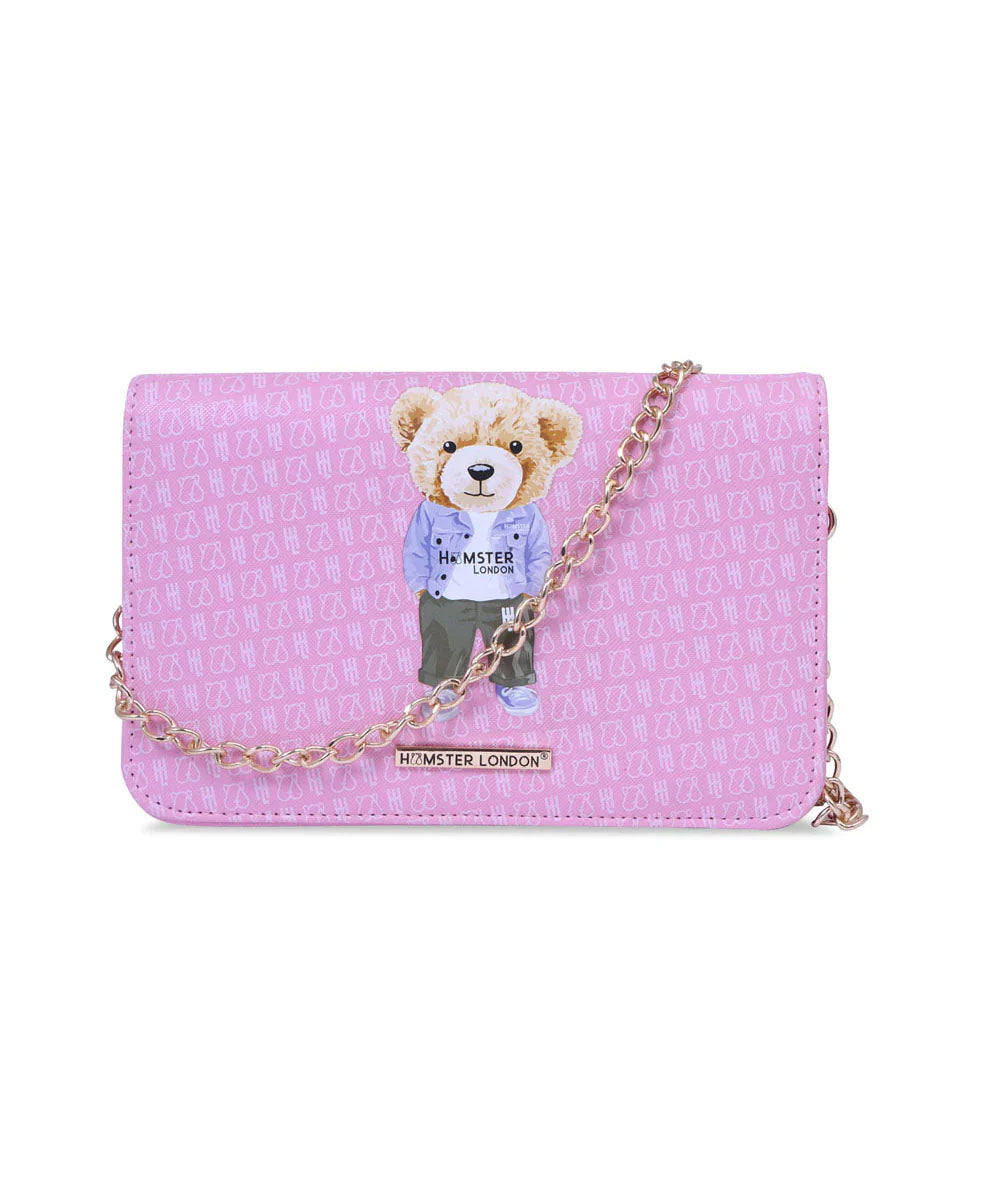 Hamster London Ted H Limited Edition Party Sling Light Pink