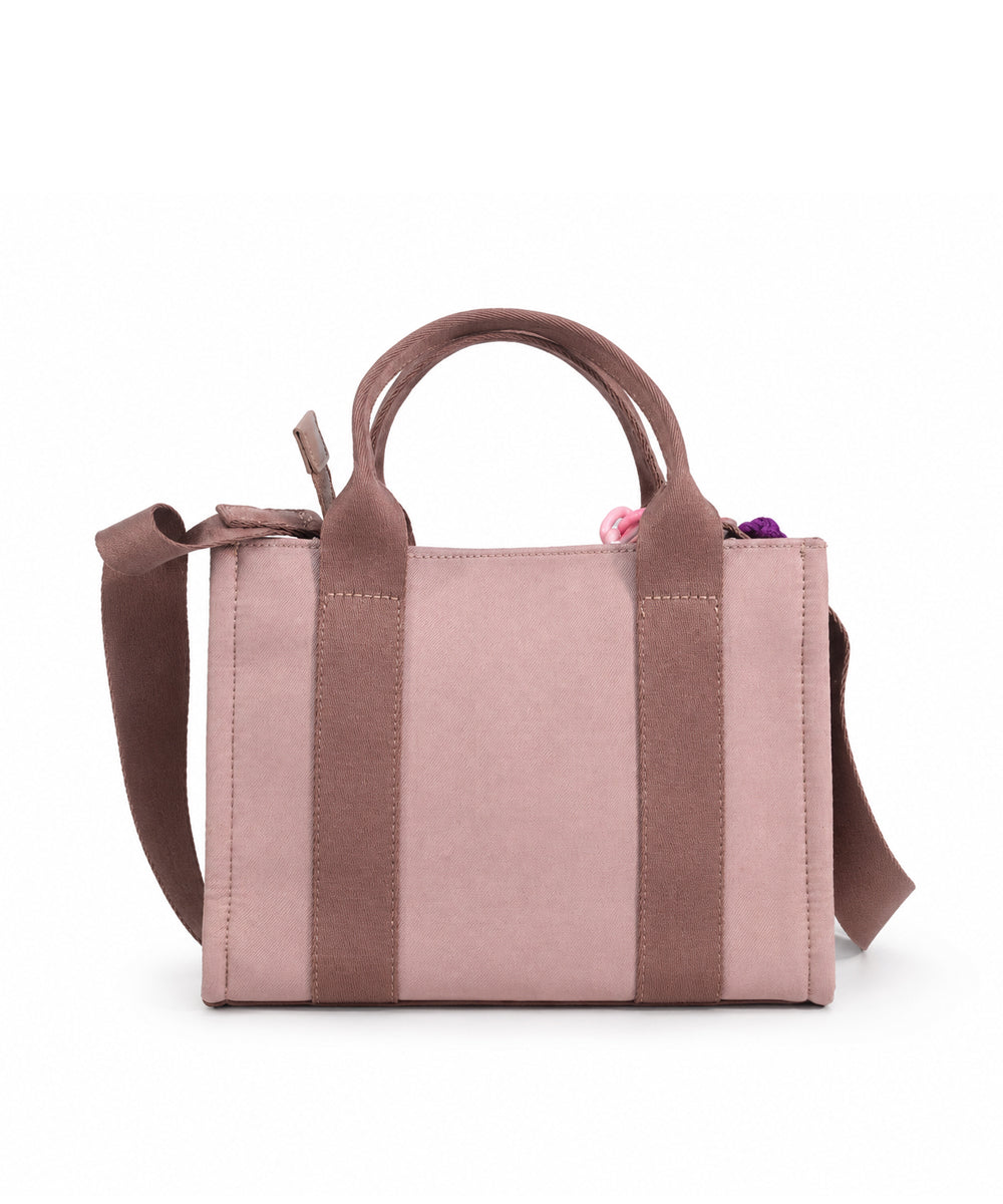 Hamster London Bubba City Handbag Blush Pink