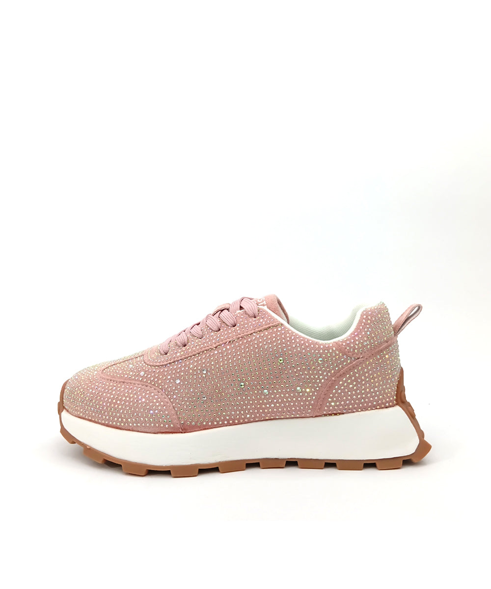 Hamster London Love Stone Pink Sneakers