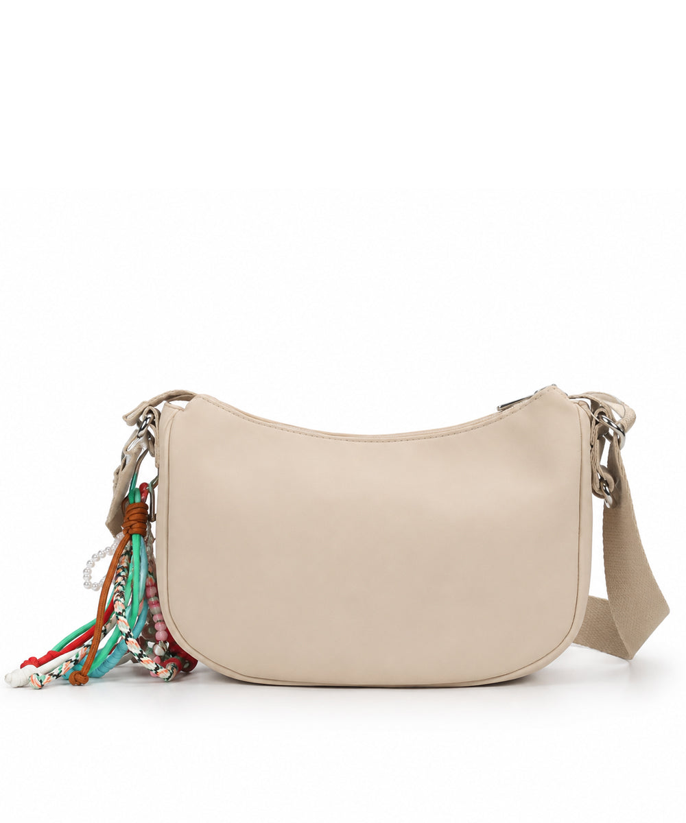Hamster London Bubba Shoulder Bag Beige