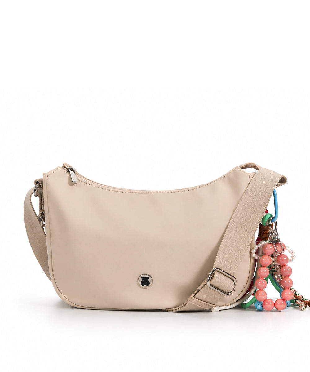 Hamster London Bubba Shoulder Bag Beige