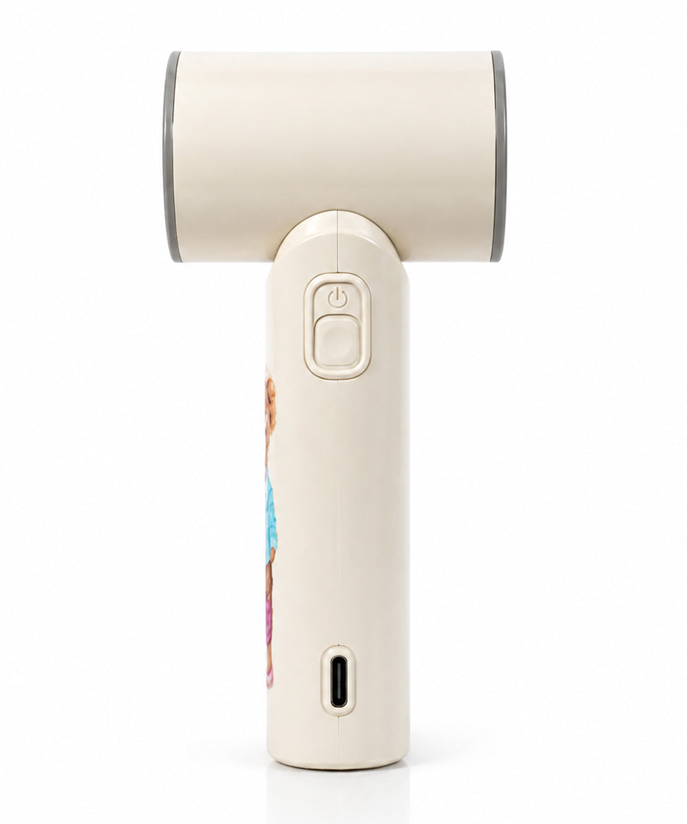 Hamster London Ted H Cool Handheld Fan – Off White