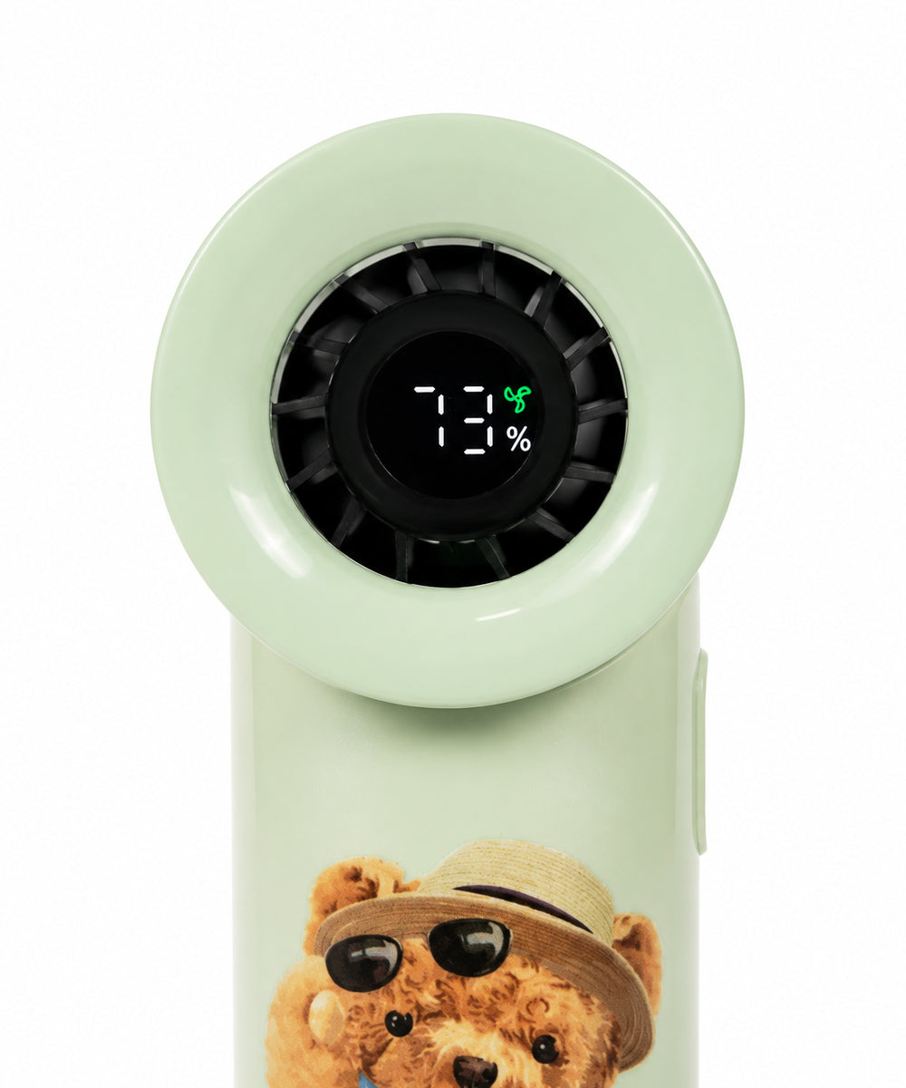 Hamster London Ted H Cool Handheld Fan – Mint Green