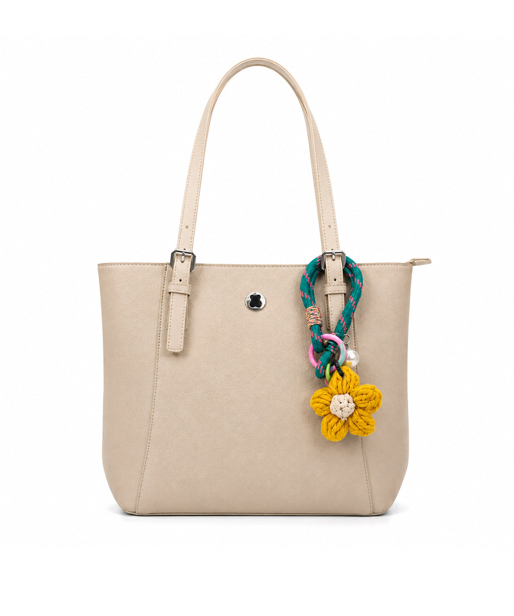 Hamster London Bubba Tote Bag Beige