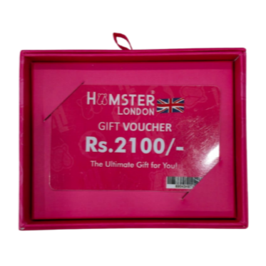 Hamster London Gift Voucher Hot Pink