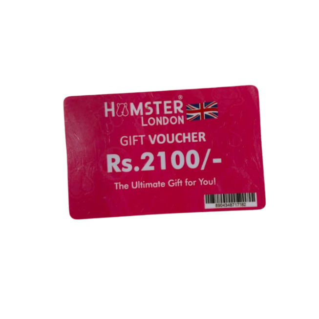 Hamster London Gift Voucher Hot Pink