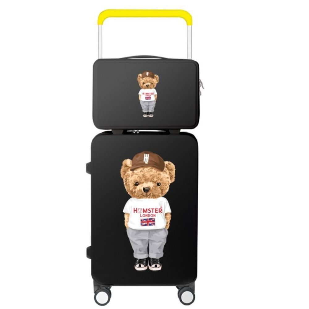 Hamster London Ted H Luggage Combo Black – 20in + 14in