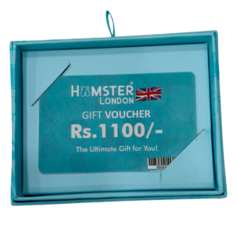 Hamster London Gift Voucher Blue