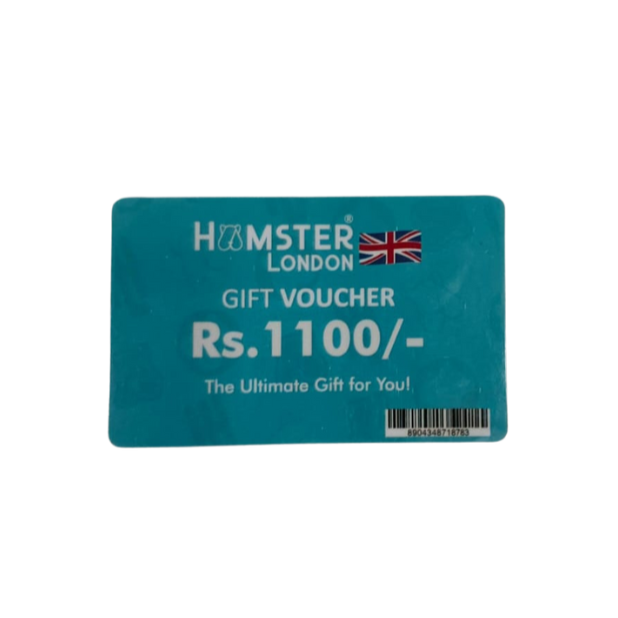 Hamster London Gift Voucher Blue