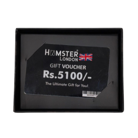 Hamster London Gift Voucher Black