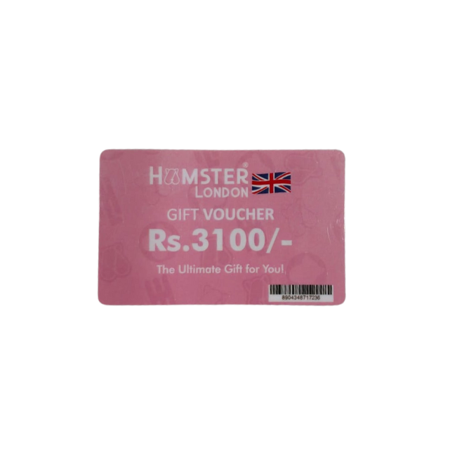 Hamster London Gift Voucher Light Pink