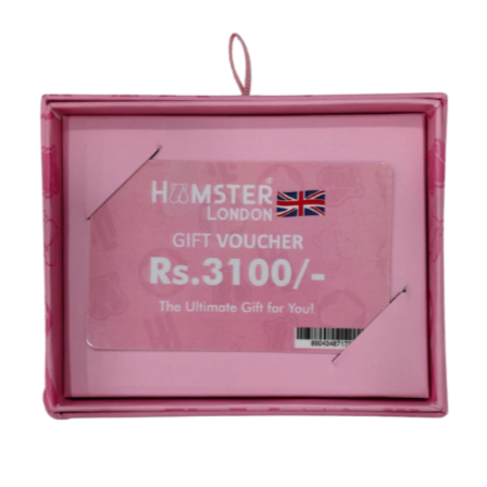 Hamster London Gift Voucher Light Pink