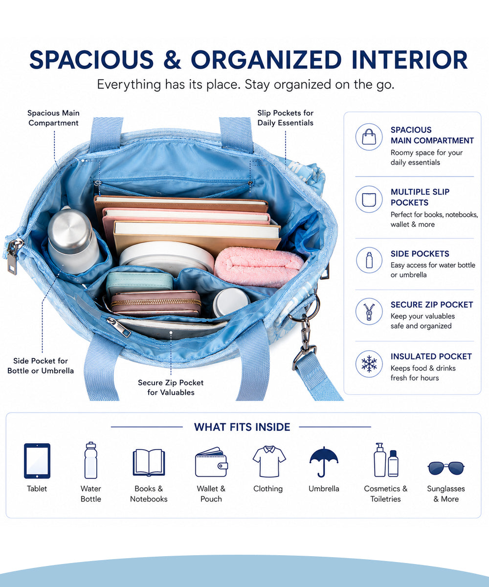 Hamster London Classic All-In-One Bag Blue
