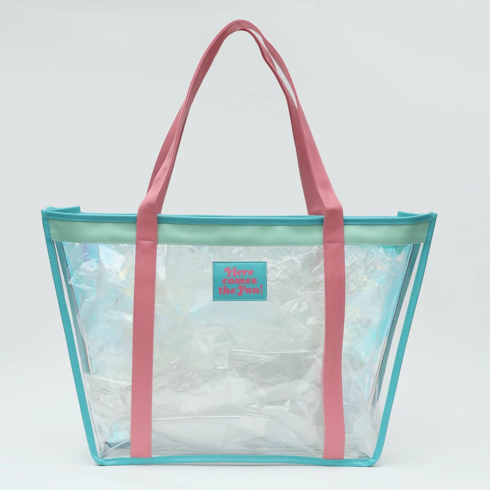 Hamster London Hampton PU Handle Tote Pink Combo