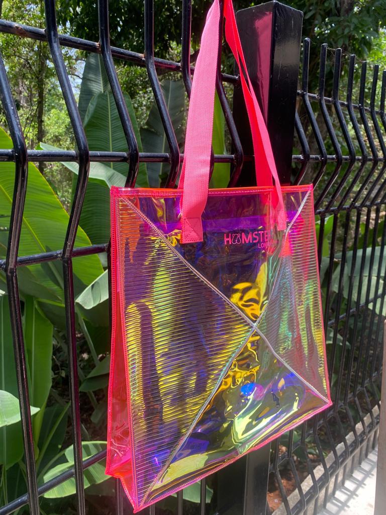 Hamster London Classic Tote Bag Pink