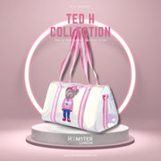 Hamster London Ted H Triangle Duffle Pink