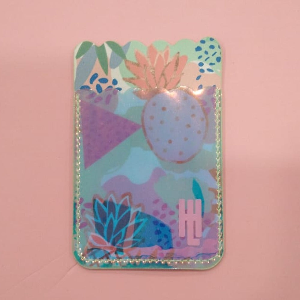 Hamster London Holo Phone Pocket Floral