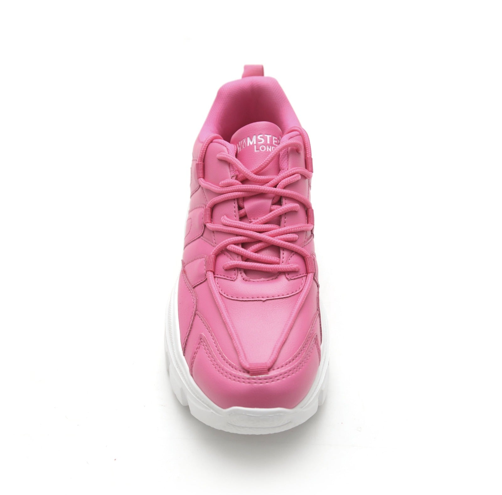 Hamster London Mousehole Hot Pink Party Sneakers