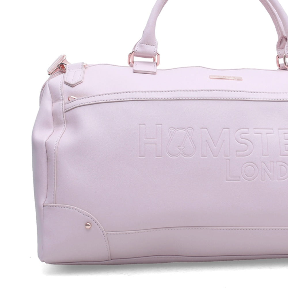 Hamster London Melissa Travel Duffle Bag Pink