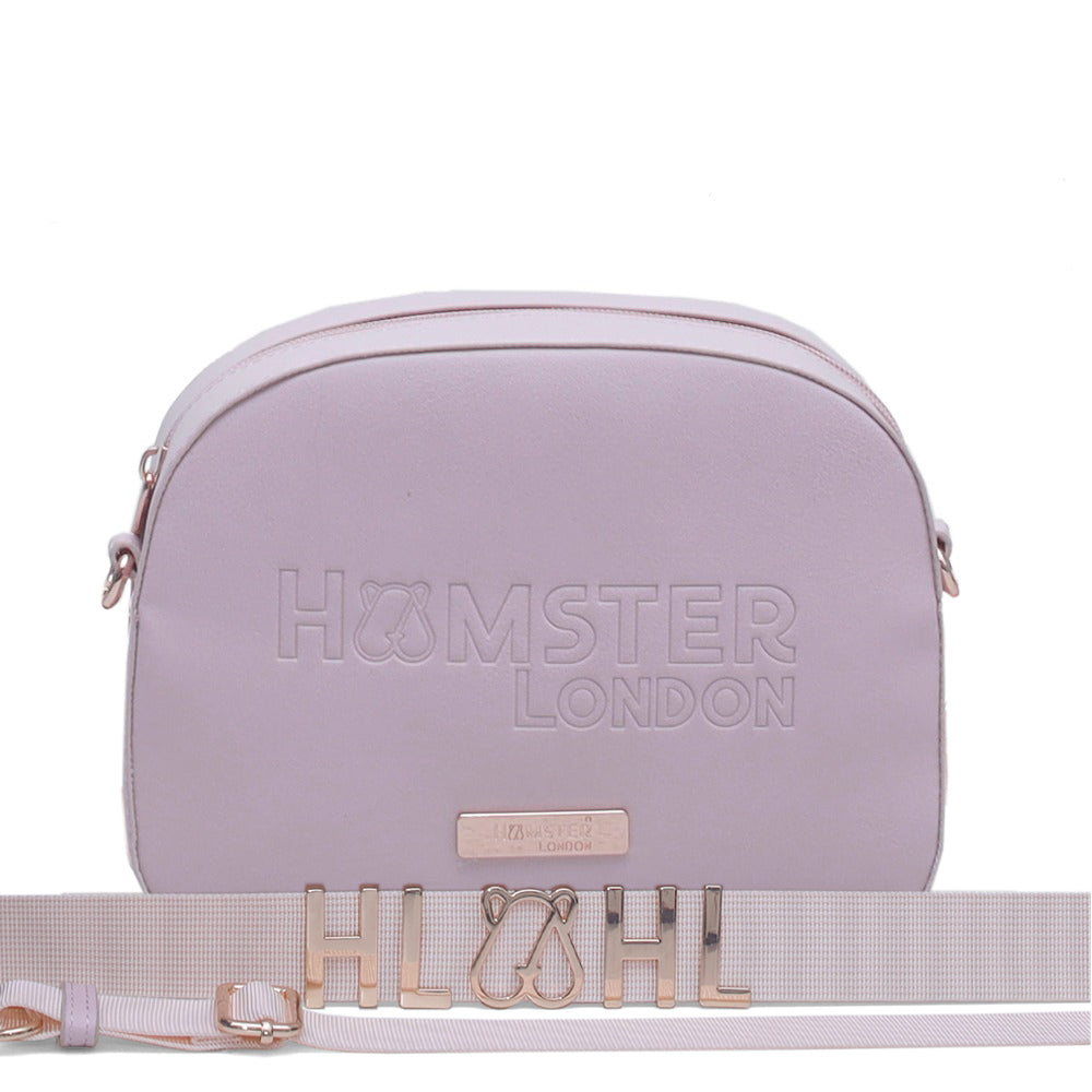 Hamster London Melissa Luna Cross Body Sling Bag Pink