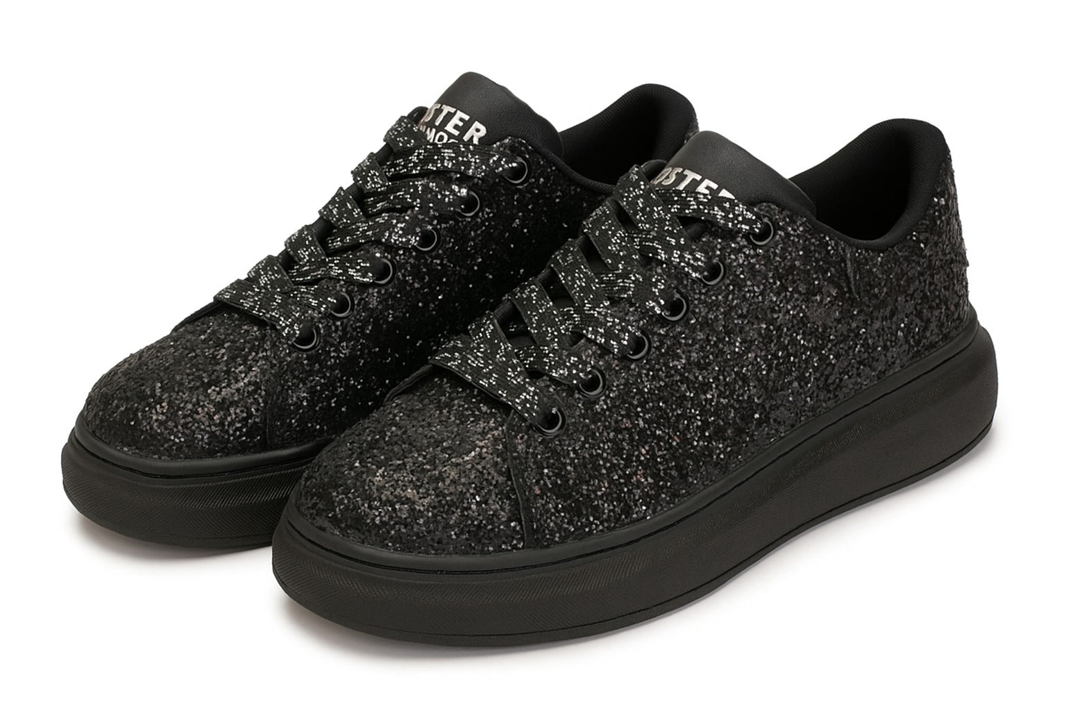 Hamster London Mousehole Glitter Party Sneakers