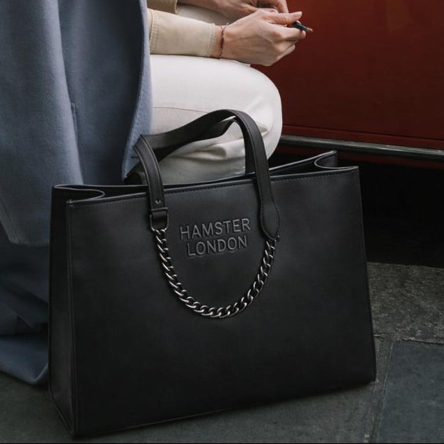 Hamster London Moshi Moshi Margaret Bag Black