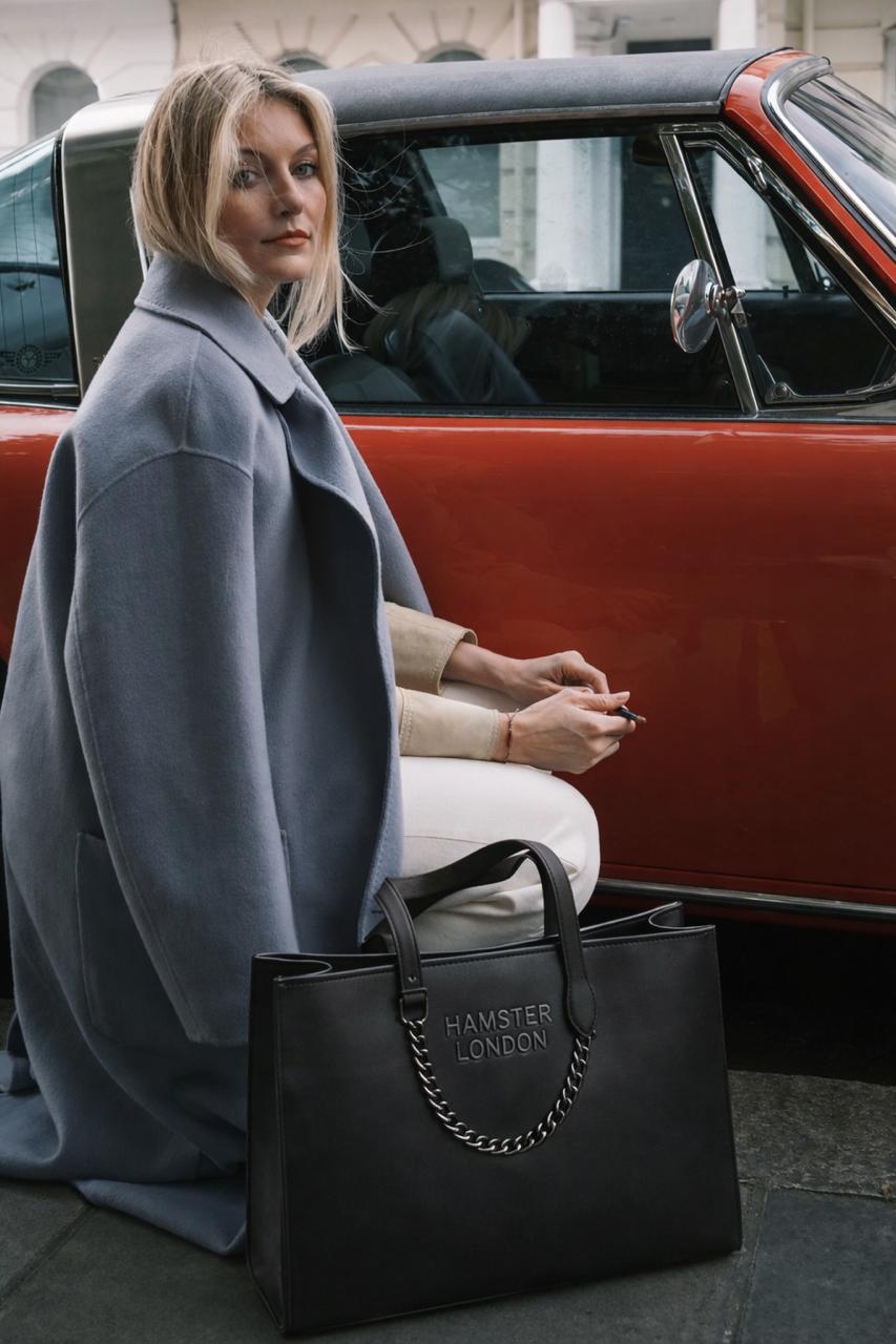 Hamster London Moshi Moshi Margaret Bag Black