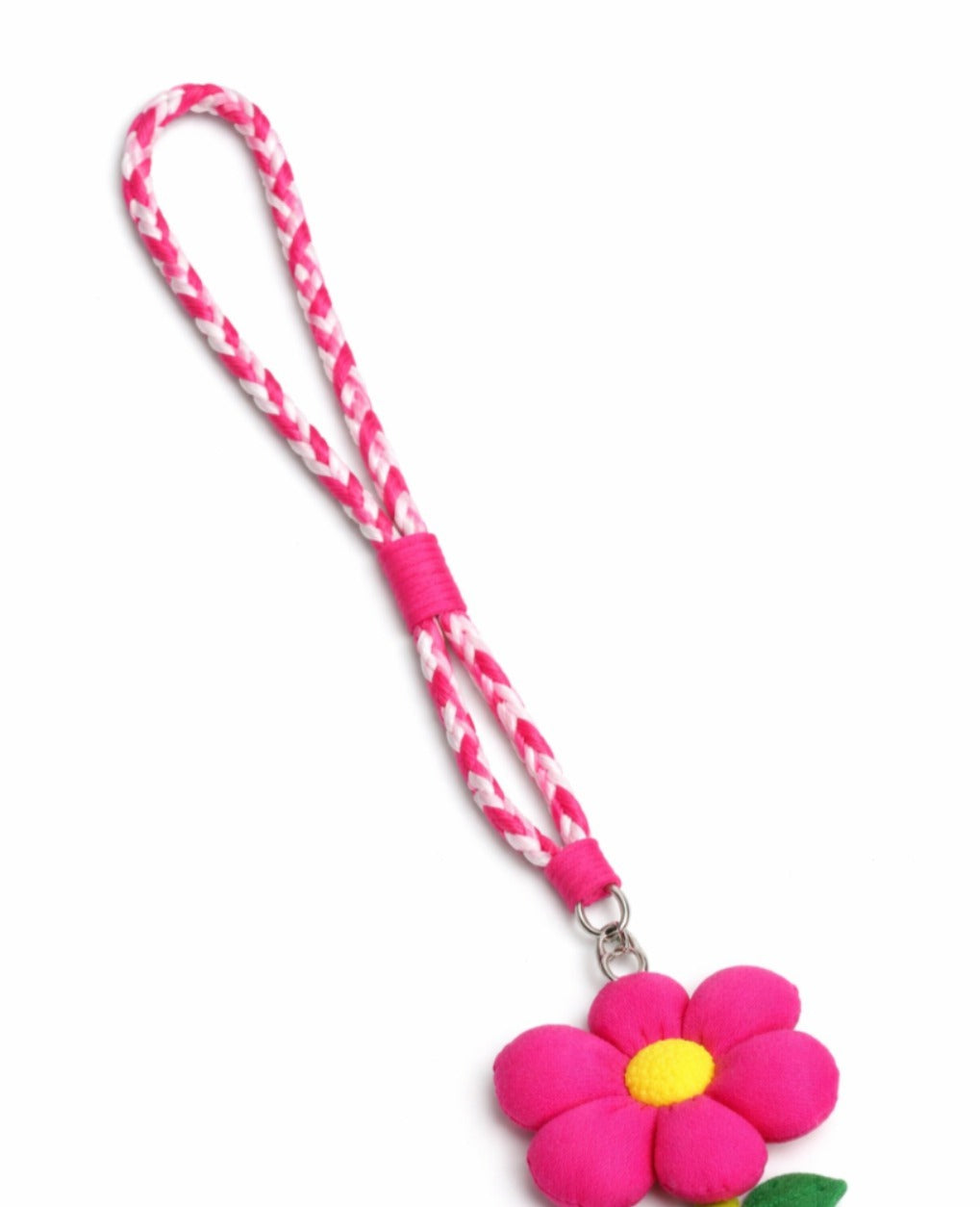 Hamster London Luxe Hot Pink Flower Phone Sling