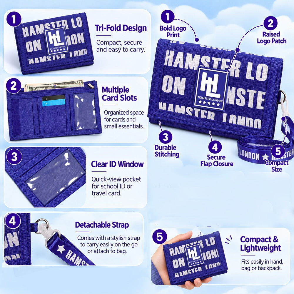 Hamster London Insider Wallet Blue