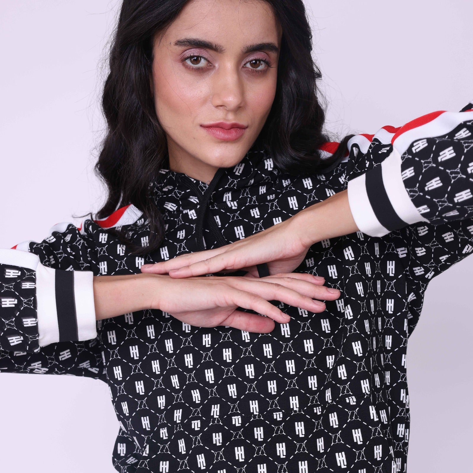 Hamster London Classic Raver Printed Hoodie