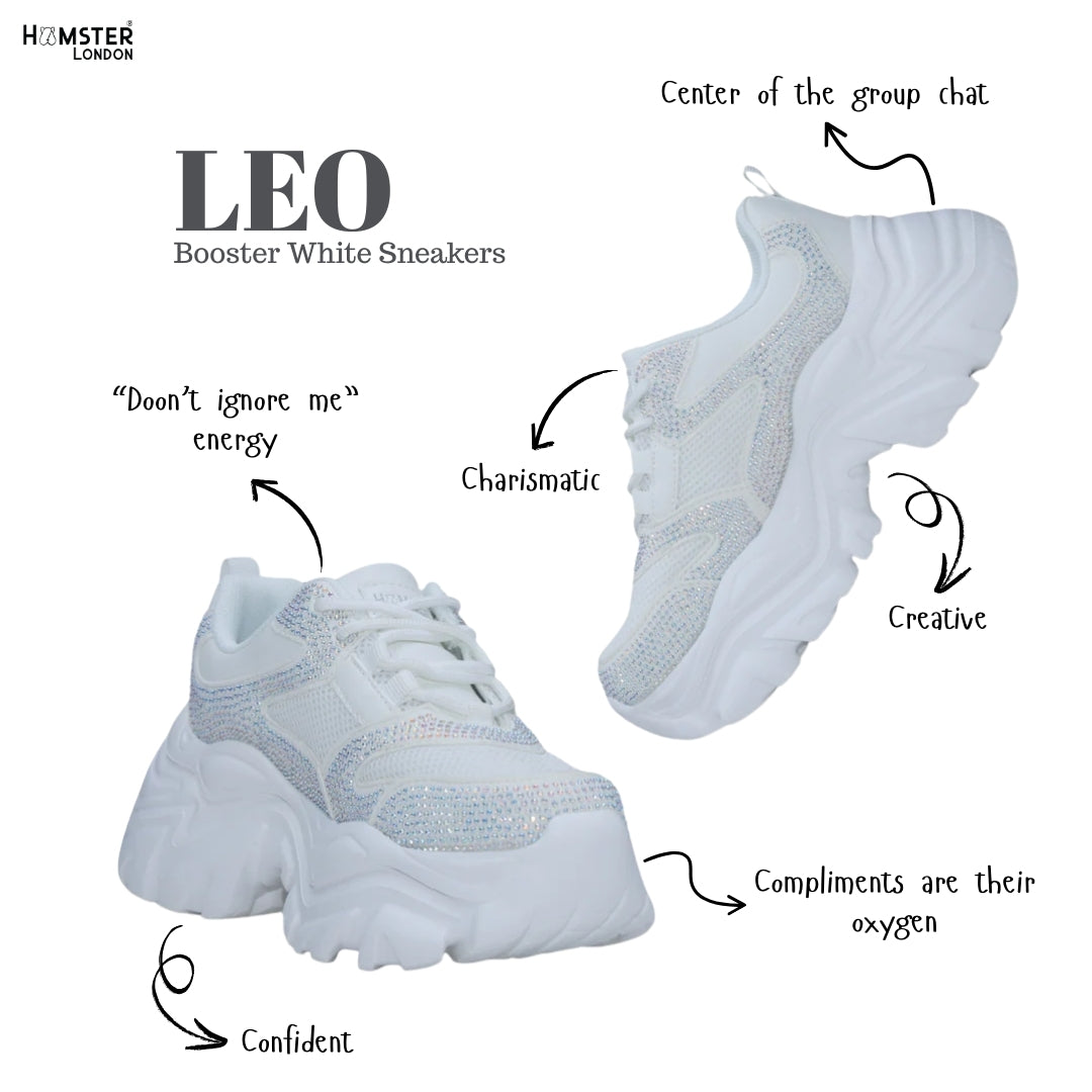 Hamster London Booster White Sneakers