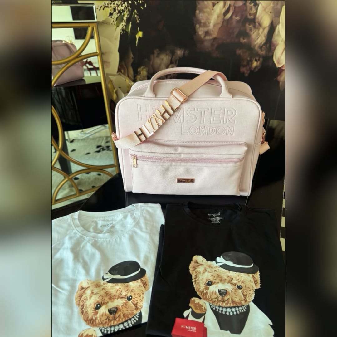 Hamster London Melissa Hand Bag Pink