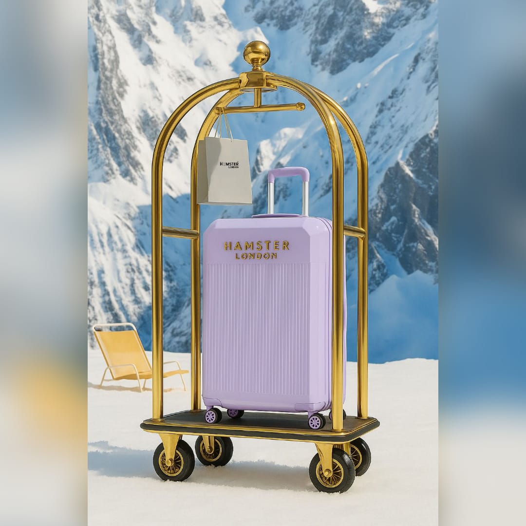 Hamster London High Candy Collection Luggage Purple 28In