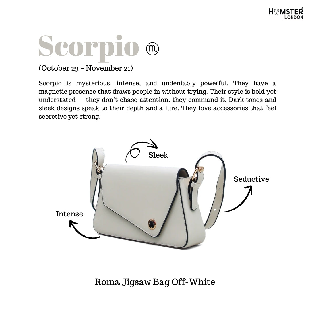Hamster London Roma Jigsaw Bag Off-White