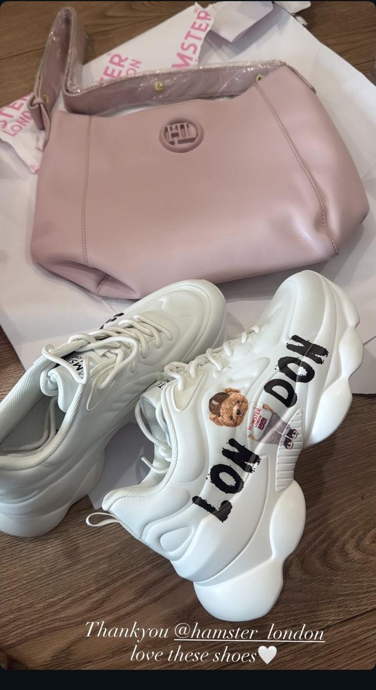 Hamster London Ted H Party Sneakers Black