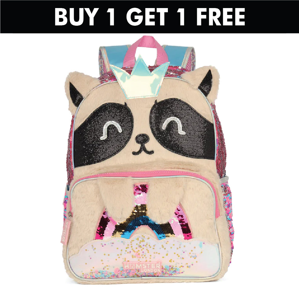 Hamster London Sparkle Party Panda Backpack