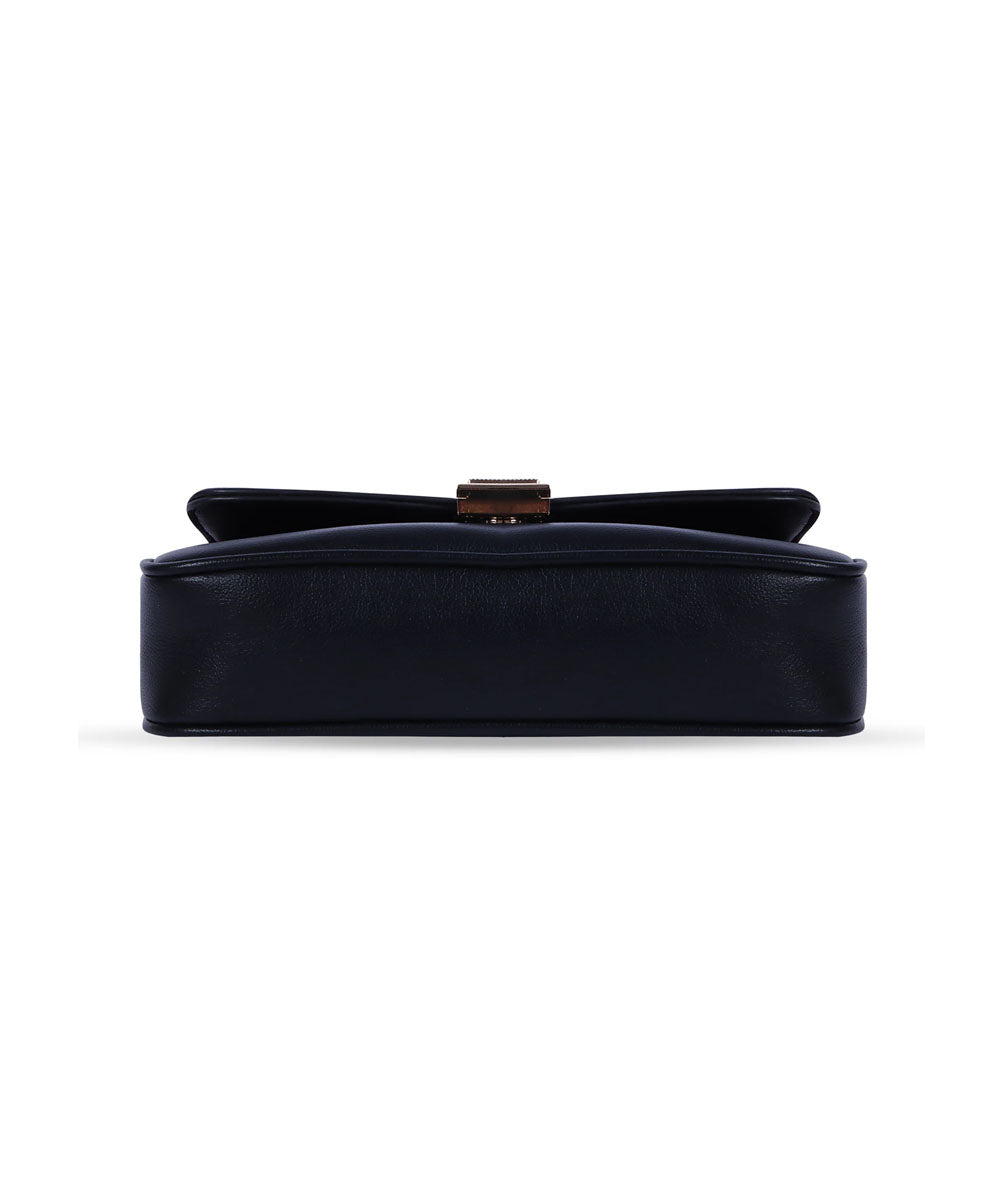Hamster London Beverley Glow-up Crossbody Bag Black