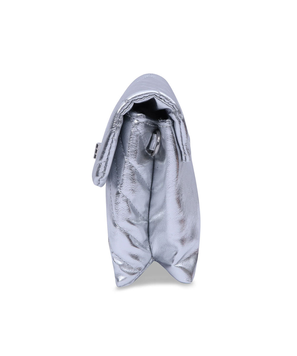 Hamster London Bea Crossbody Bag Silver