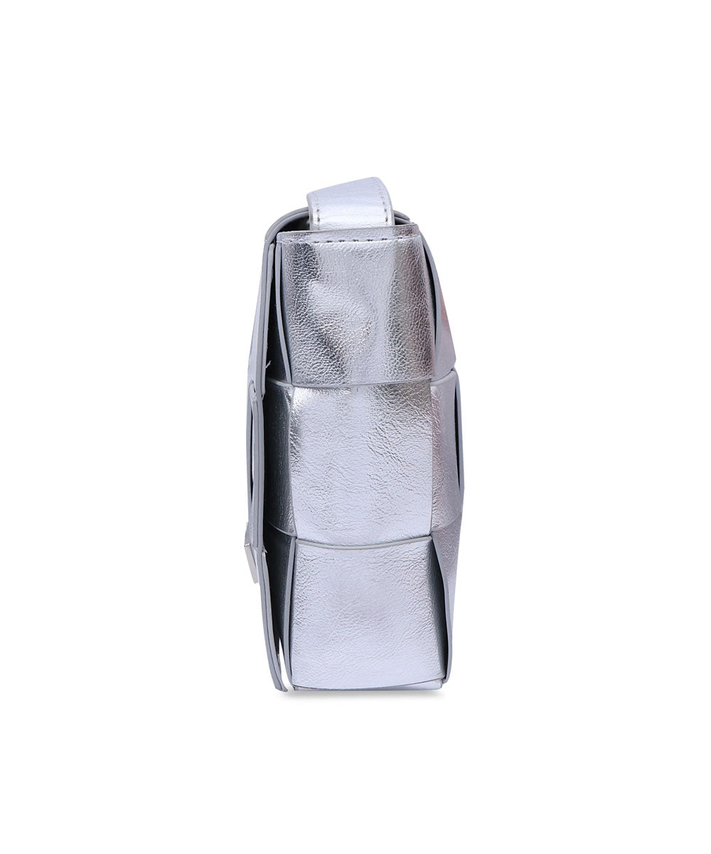 Hamster London Beverley Stellina Crossbody Silver