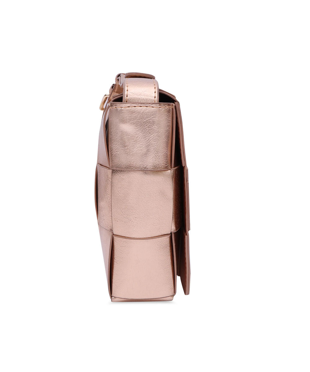 Hamster London Beverley Stellina Crossbody Rose Gold