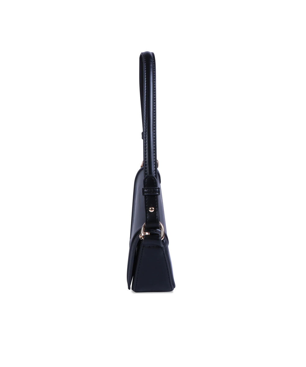 Hamster London Beverley Freefall Shoulder Bag Black